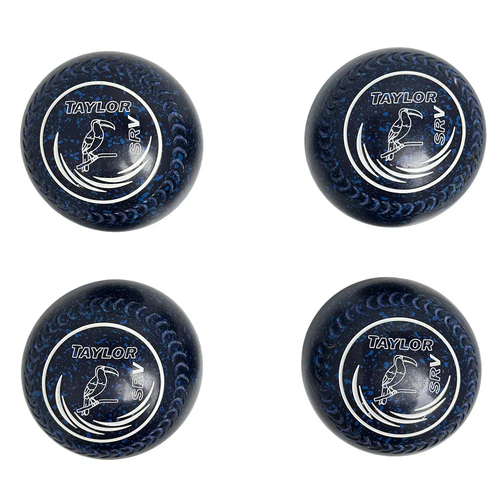 Taylor (Pre-Owned) SRV Lawn Bowls 3 Heavy Gripped Blue/Blue - HS441043A Taylor