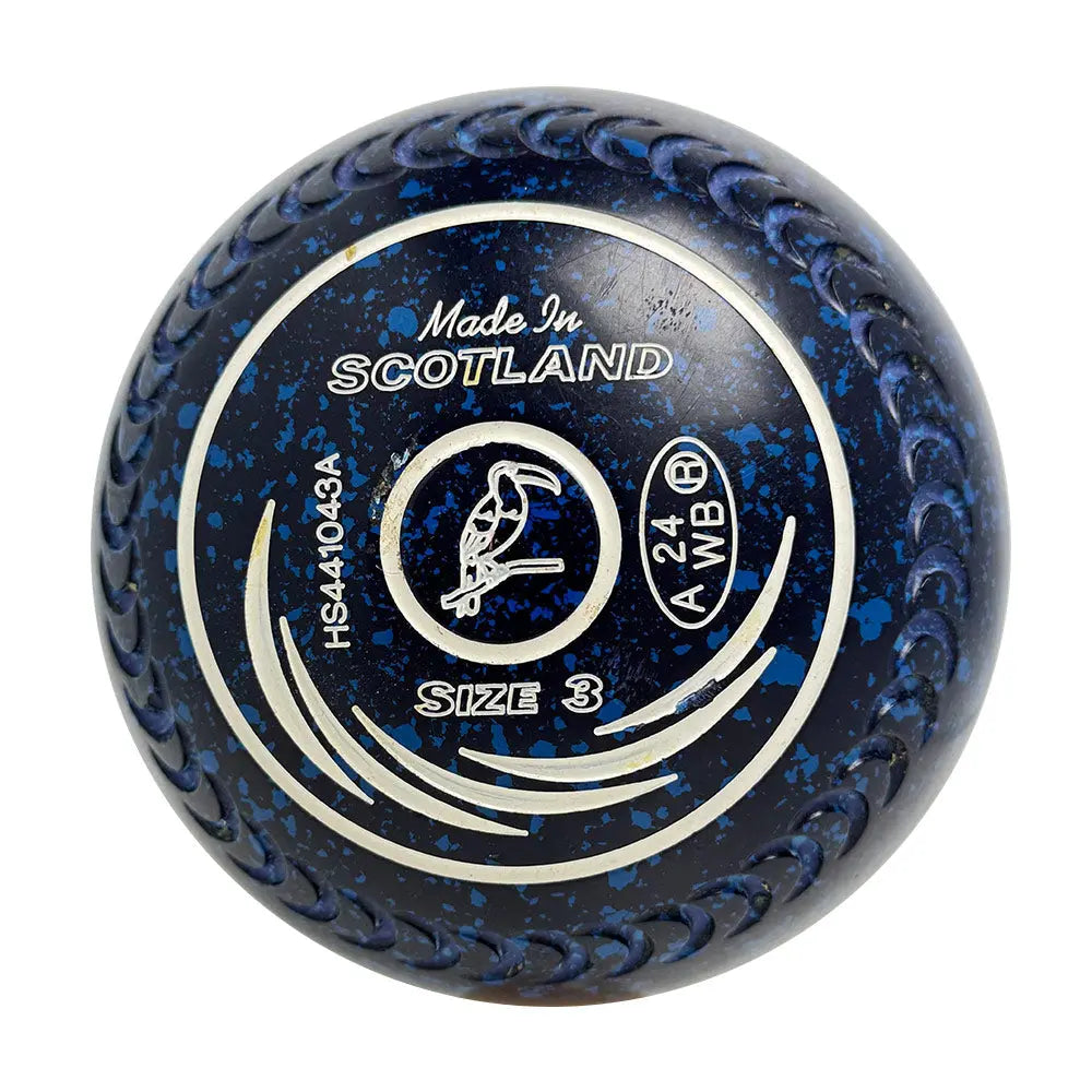 Taylor (Pre-Owned) SRV Lawn Bowls 3 Heavy Gripped Blue/Blue - HS441043A Taylor
