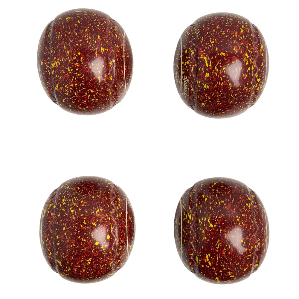 Aero (Pre-Owned) Dynamic Lawn Bowls 2.5 Heavy Z-Scoop Maroon/Yellow - 191435