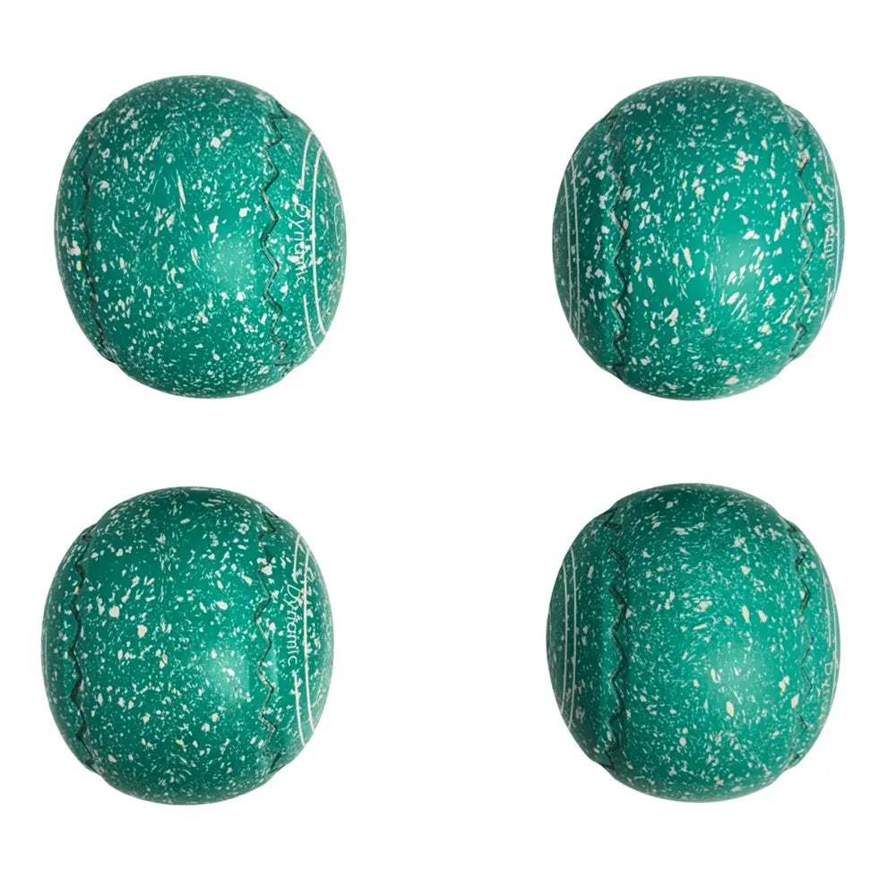 Aero (Pre-Owned) Dynamic Lawn Bowls Size 3 Heavy Gripped - Teal Speckle 206526 - Bowls City