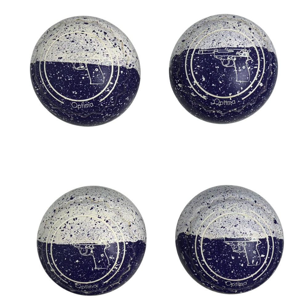 Aero Optima (Pre-Owned) Lawn Bowls 3 Heavy Z-Scoop Amethyst Duo - 212291