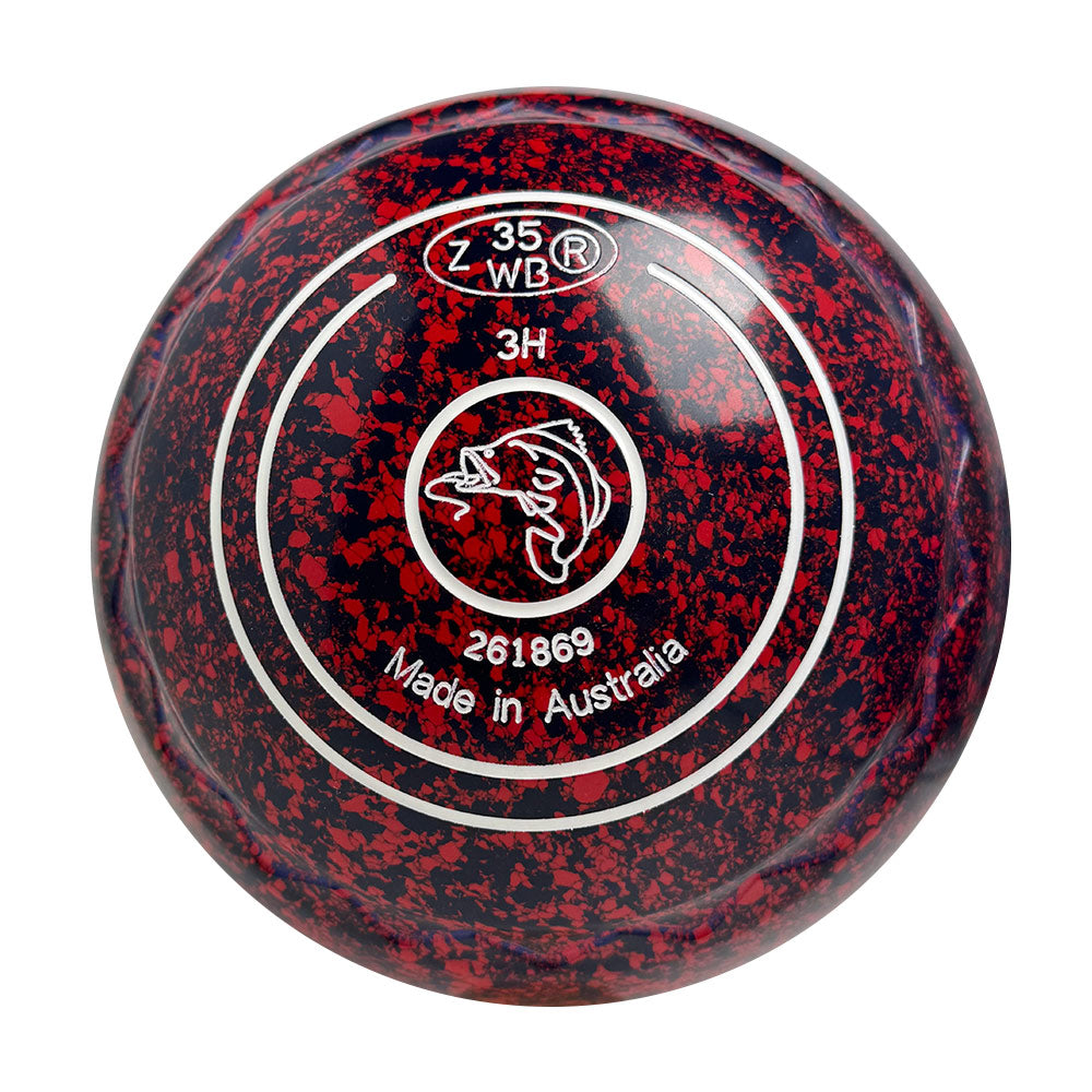 Aero Optima Lawn Bowls 3 Heavy Grip Demon - 261869