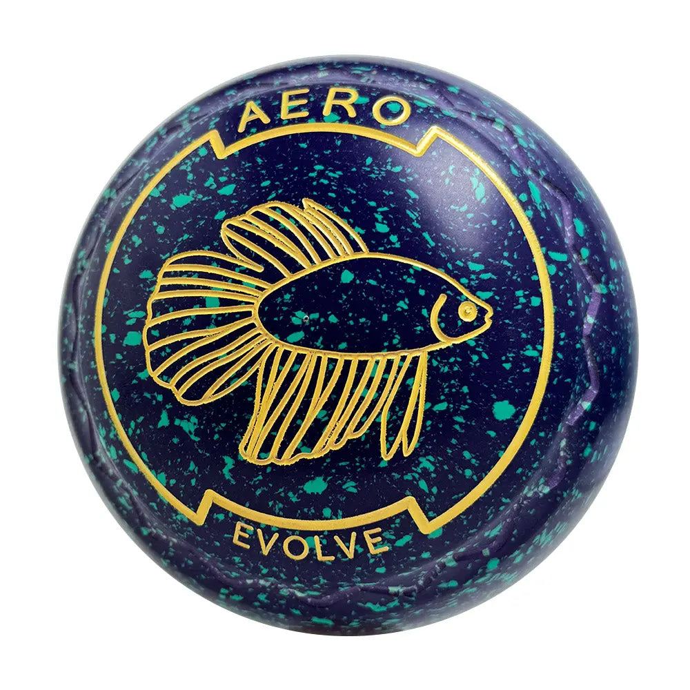 Aero (Pre-Owned) Evolve Lawn Bowls 1 Heavy Z-Scoop Grape - 223457 - Bowls City