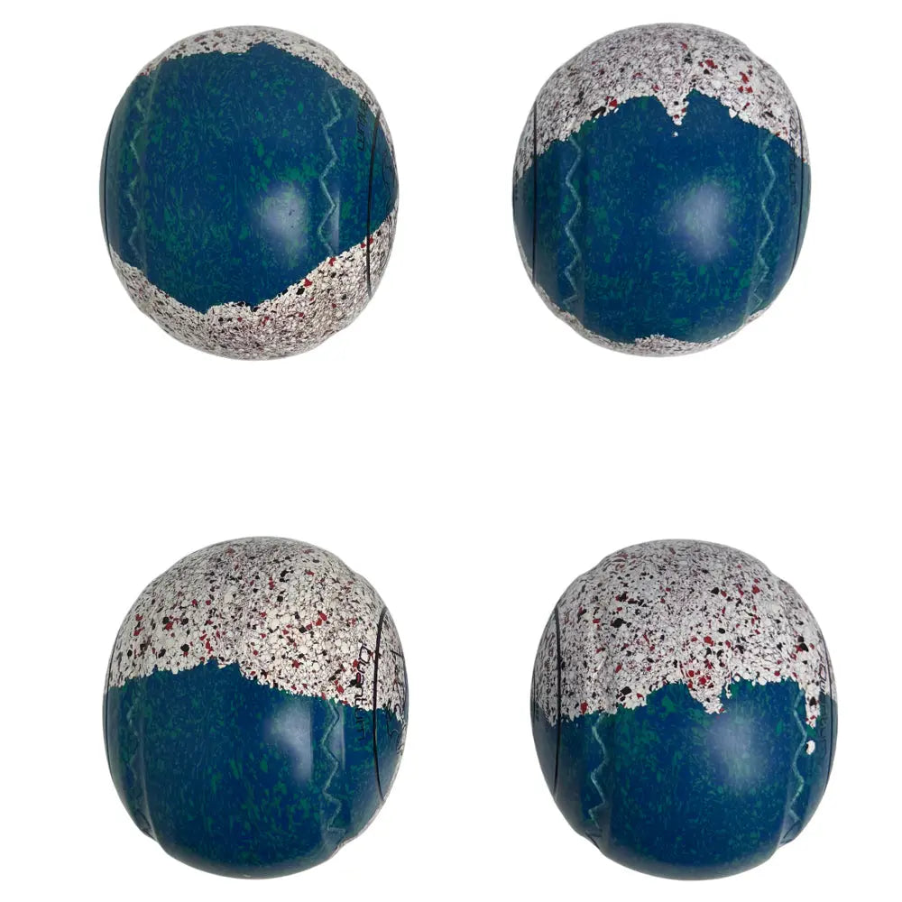 Aero (Pre-Owned) Quantum Lawn Bowls Size 3.5 Heavy Z-Scoop Blue/White Quad 229260 Aero Bowls