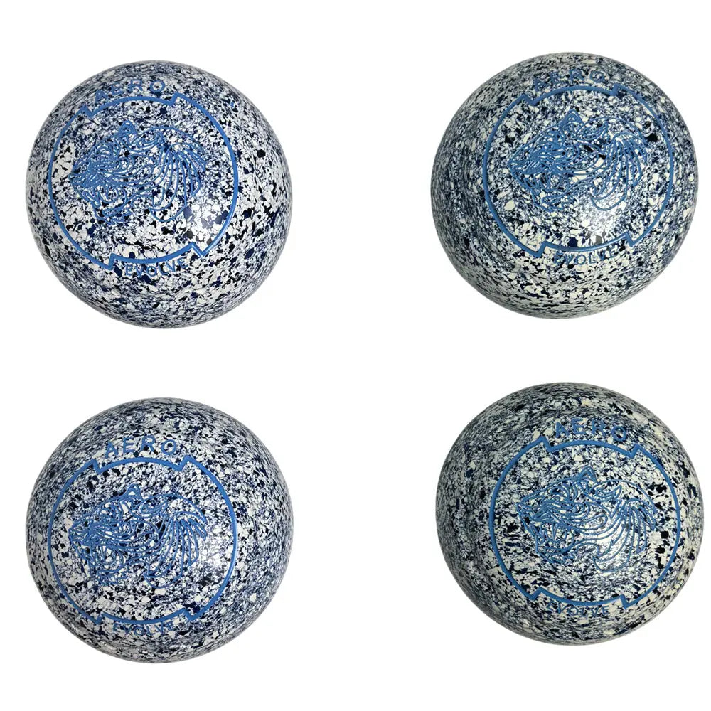 Aero (Pre-Owned) Evolve Lawn Bowls 4 Heavy Z-Scoop Glacier - 229507 Aero Bowls