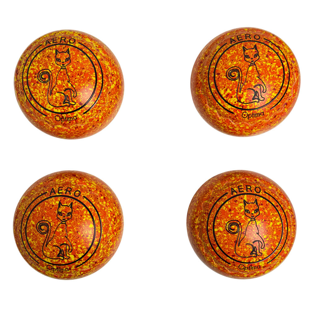 Aero (Pre-Owned) Optima Lawn Bowls 1 Heavy Z-Scoop Sunrise - 233314