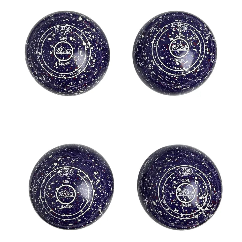 Aero (Pre-Owned) Optima Lawn Bowls 2.5 Heavy Z-Scoop Purple Haze - 234925 - Bowls City