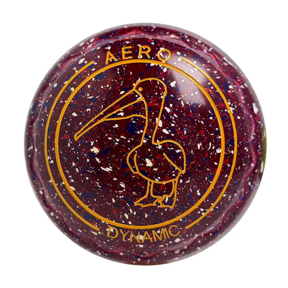 Aero Dynamic Lawn Bowls 3 Heavy Z-Scoop Lava - 238806 Aero Bowls