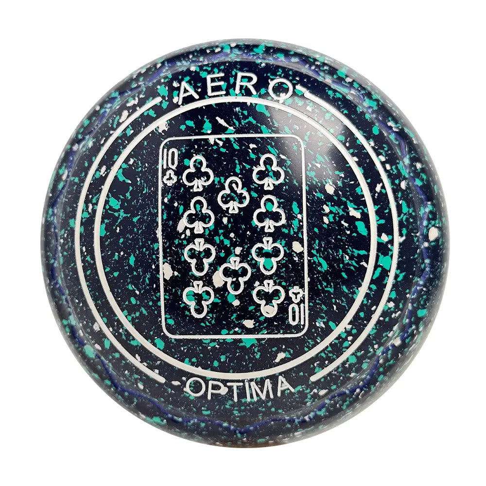 Aero Optima Lawn Bowls 4 Heavy Z-Scoop Graphite - 239240 Aero Bowls