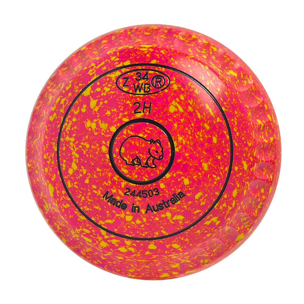 Aero (Pre-Owned) Optima Lawn Bowls 2 Heavy Enhance Grip Tequila Sunrise - 244503
