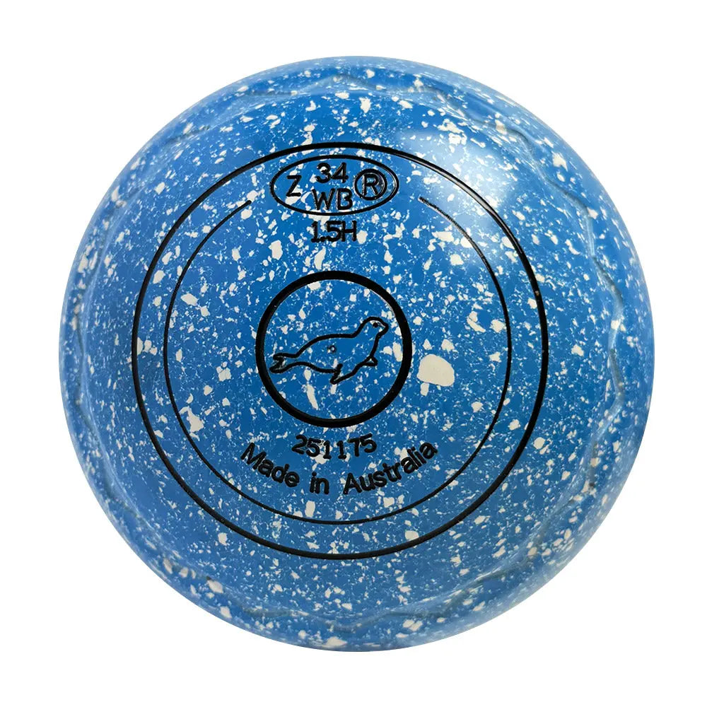 Aero (Pre-Owned) Dynamic Lawn Bowls 1.5 Heavy Z-Scoop Azure - 251175 - Bowls City
