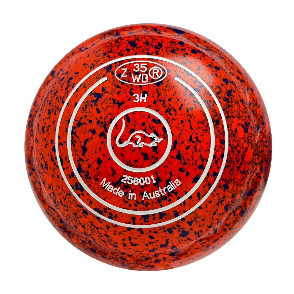 Aero Optima Lawn Bowls 3 Heavy Z-Scoop Outback - 256001