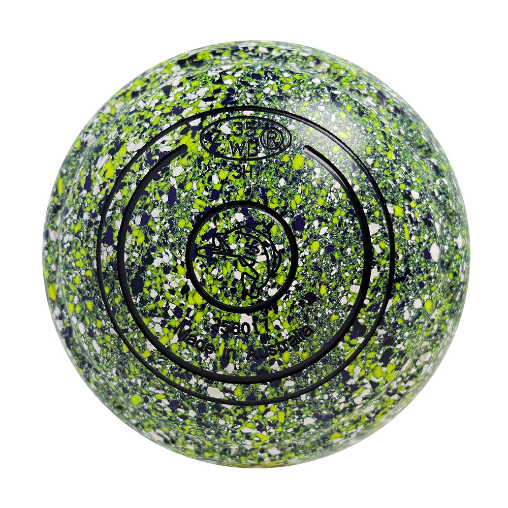 Aero Dynamic Lawn Bowls 3 Heavy Z-Scoop Gecko - 256017