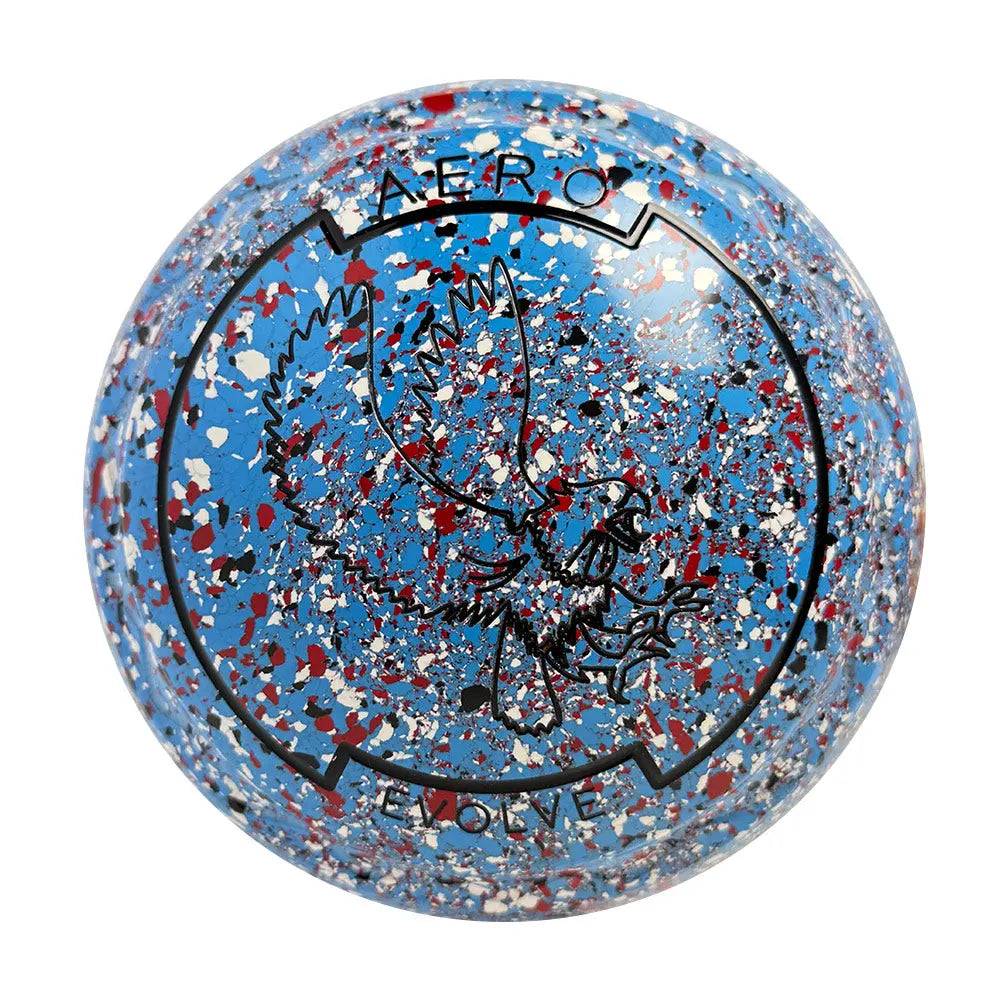 Aero Evolve Lawn Bowls 3 Heavy Z-Scoop Cornflower - 258063 Aero Bowls