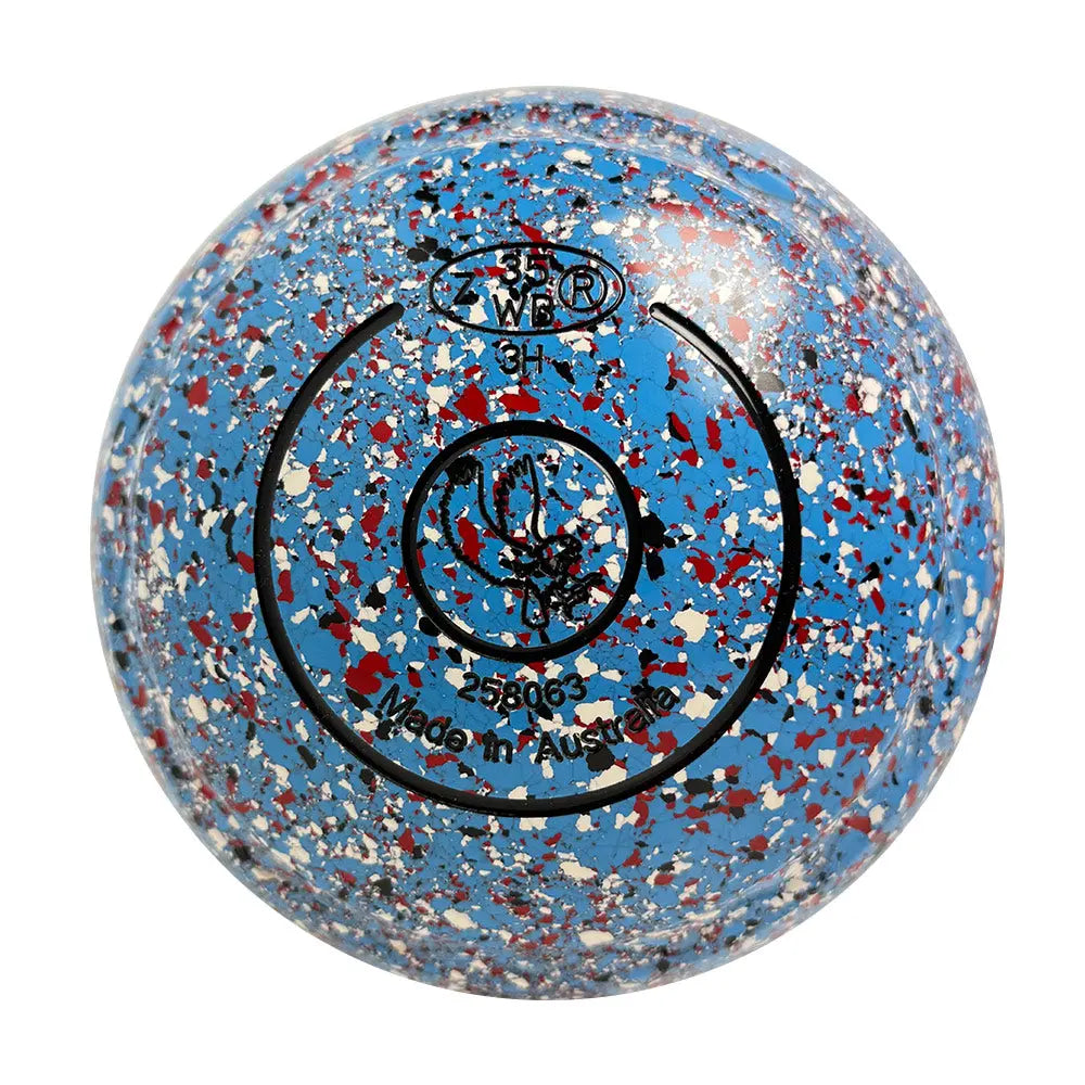 Aero Evolve Lawn Bowls 3 Heavy Z-Scoop Cornflower - 258063 Aero Bowls