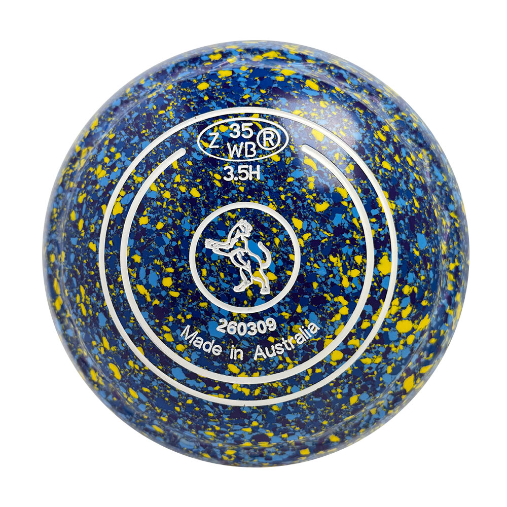 Aero Dynamic Lawn Bowls 3.5 Heavy Z-Scoop Macaw - 260309