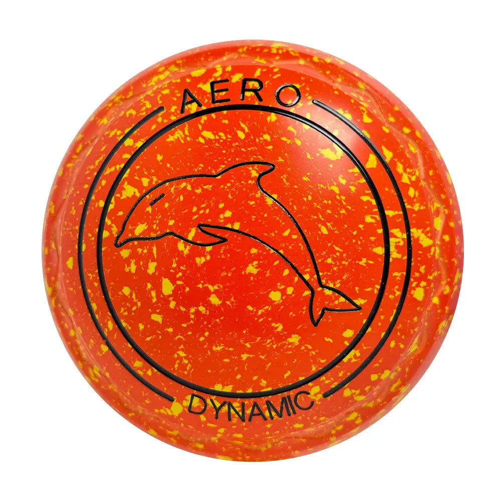 Aero Dynamic Lawn Bowls 4 Heavy Z-Scoop Nectarine - 260315 Aero Bowls