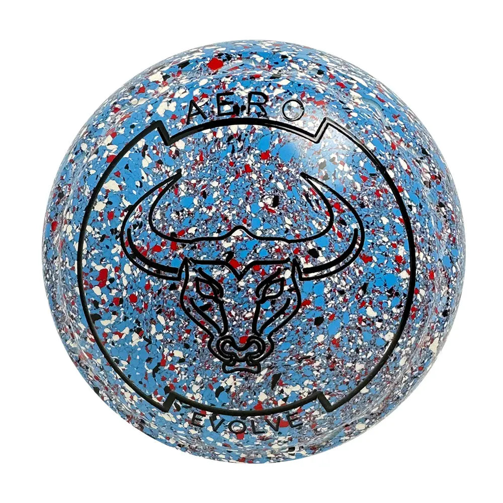 Aero Evolve Lawn Bowls 3 Heavy Z-Scoop Cornflower - 260513 Aero Bowls