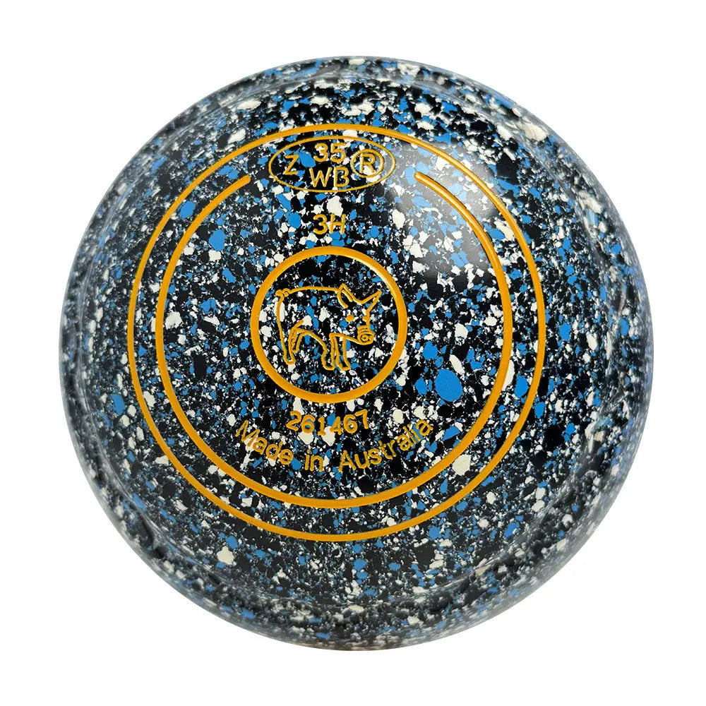 Aero Optima Lawn Bowls 3 Heavy Z-Scoop Shale - 261467 Aero Bowls