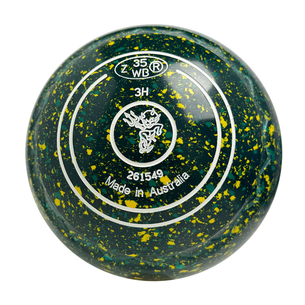 Aero Optima Lawn Bowls 3 Heavy Z-Scoop Matilda - 261549