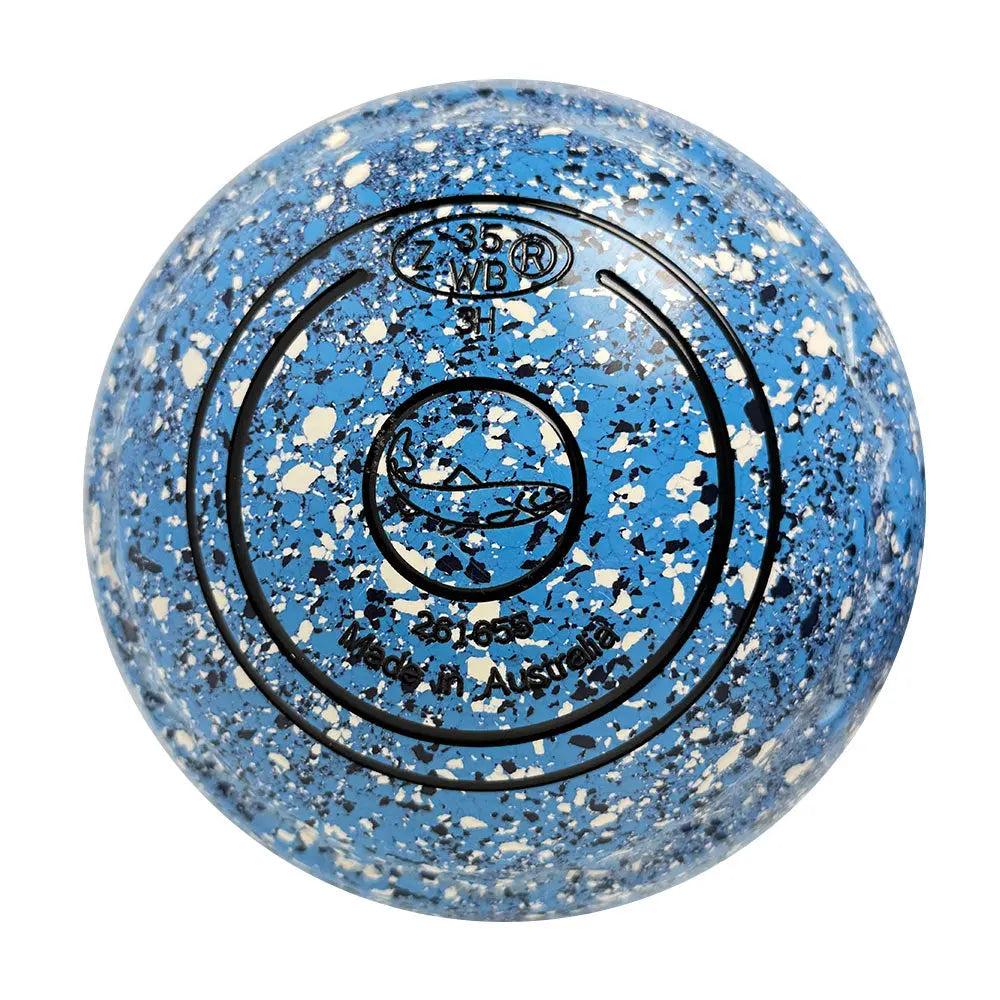 Aero Dynamic Lawn Bowls 3 Heavy Z-Scoop Sharks - 261655 Aero Bowls