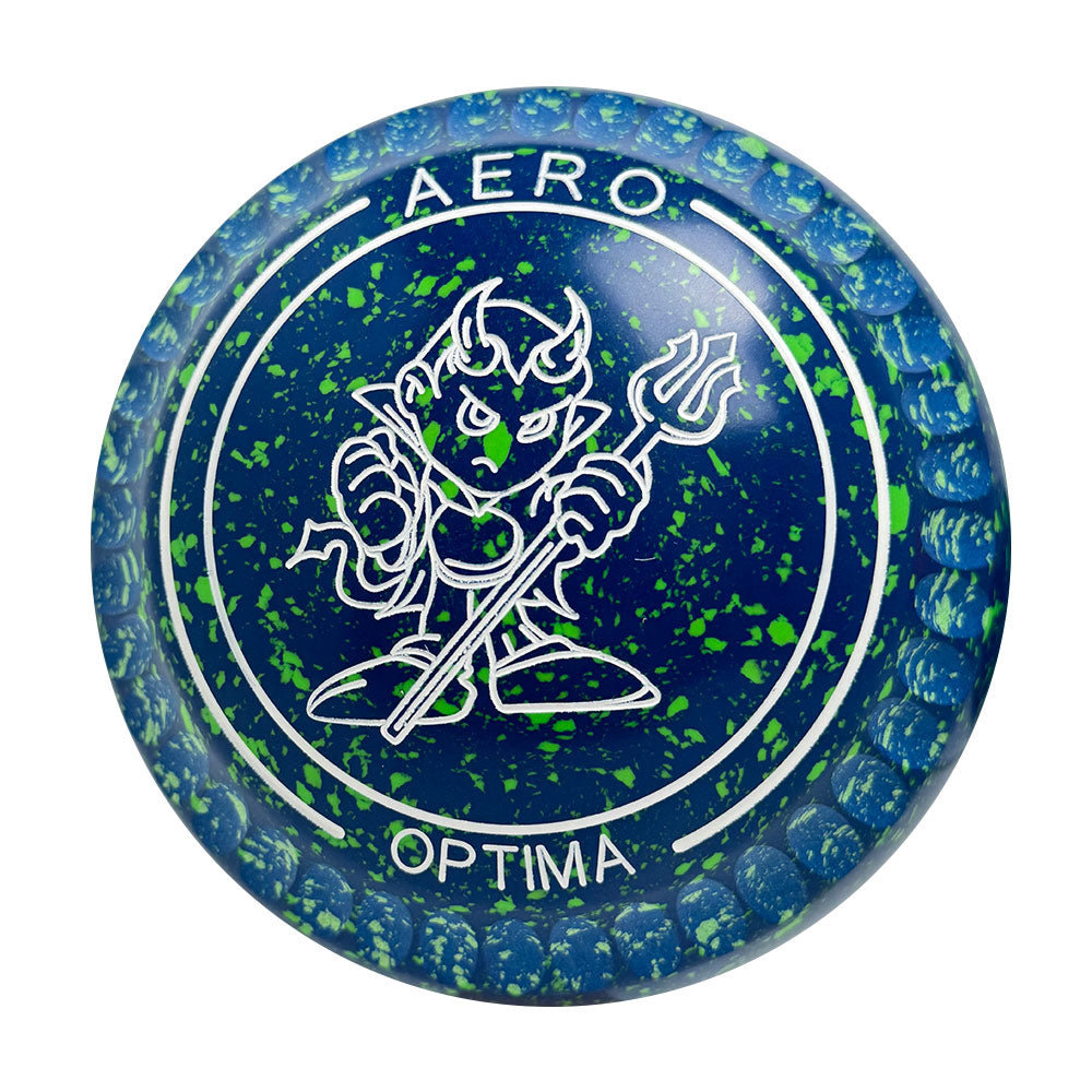 Aero Optima Lawn Bowls 3.5 Heavy Enhance Grip Opal - 261661