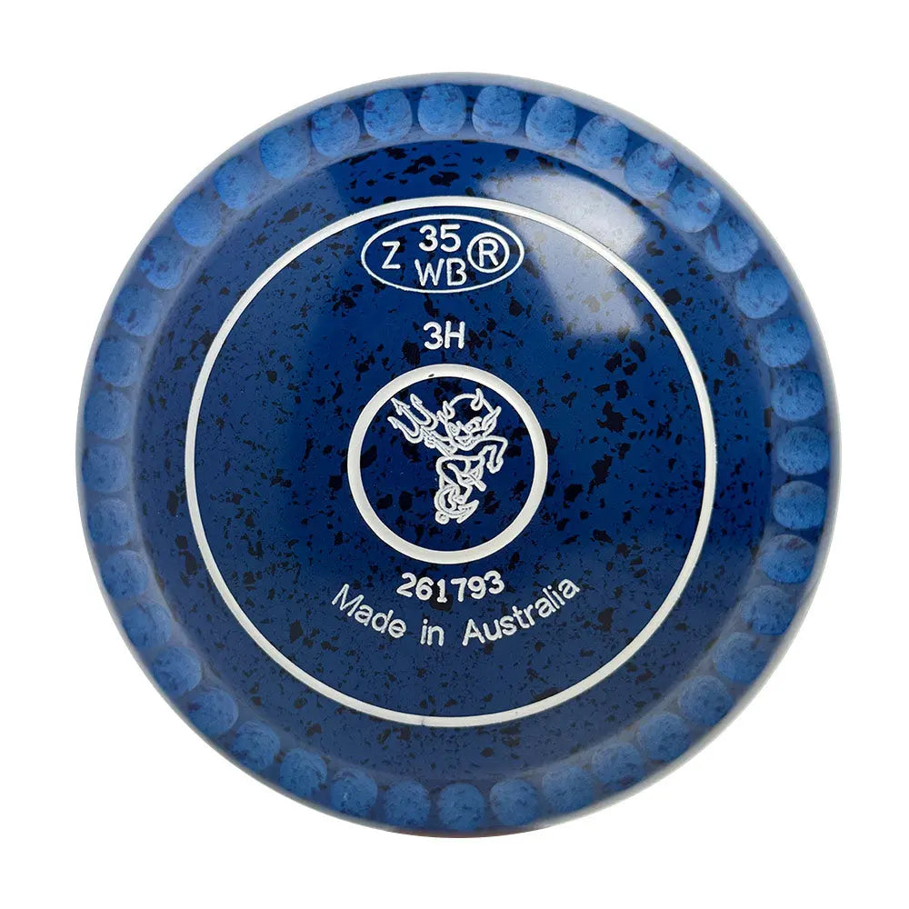 Aero Optima Lawn Bowls 3 Heavy Enhance Grip Ocean - 261793