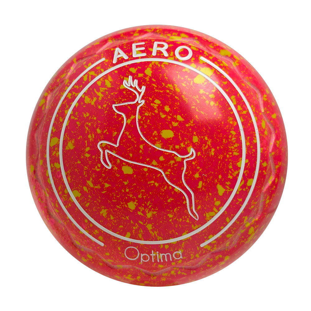 Aero Optima Lawn Bowls 0 Heavy Z-Scoop Tequila Sunrise - 261871