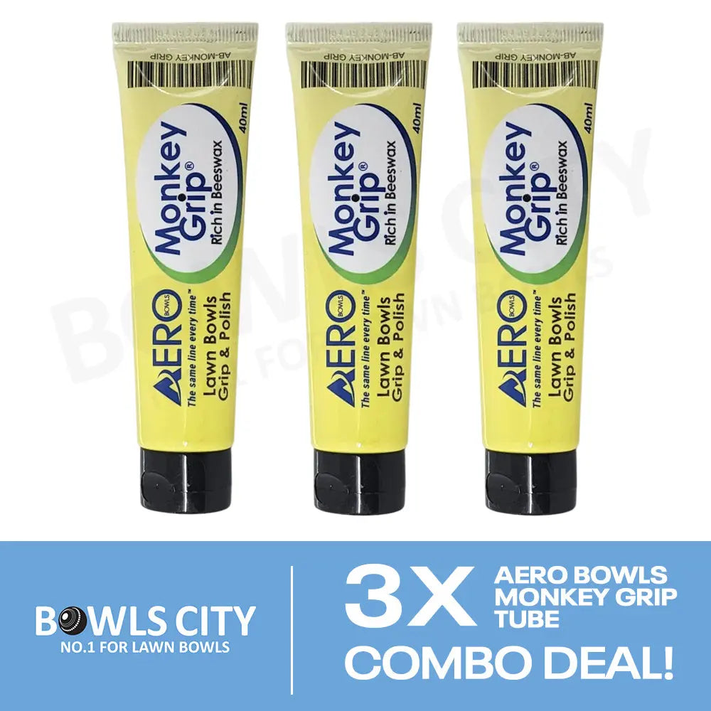 Aero Monkey Grip Tube - 3 Pack Deal - Bowls City