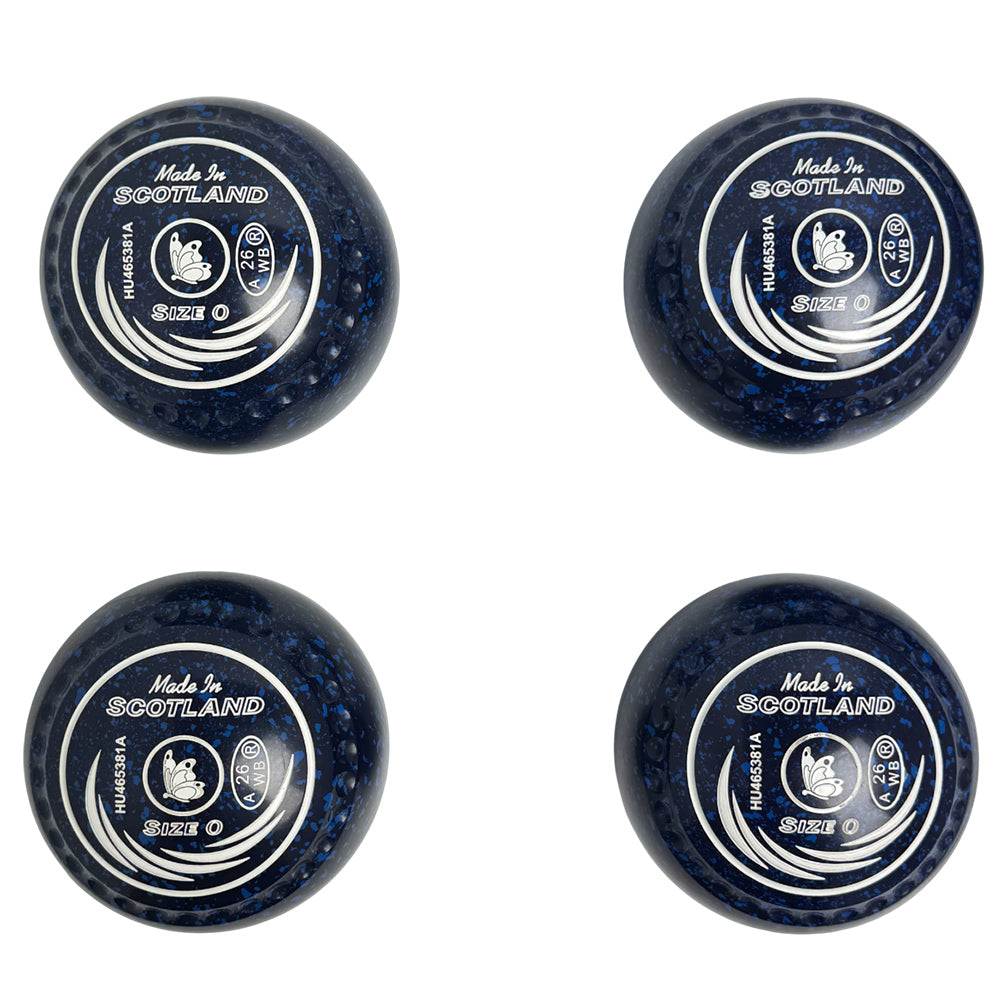 Taylor (Pre-Owned) SRV Lawn Bowls 0 Heavy Gripped Dark Blue/Blue - HU465381A