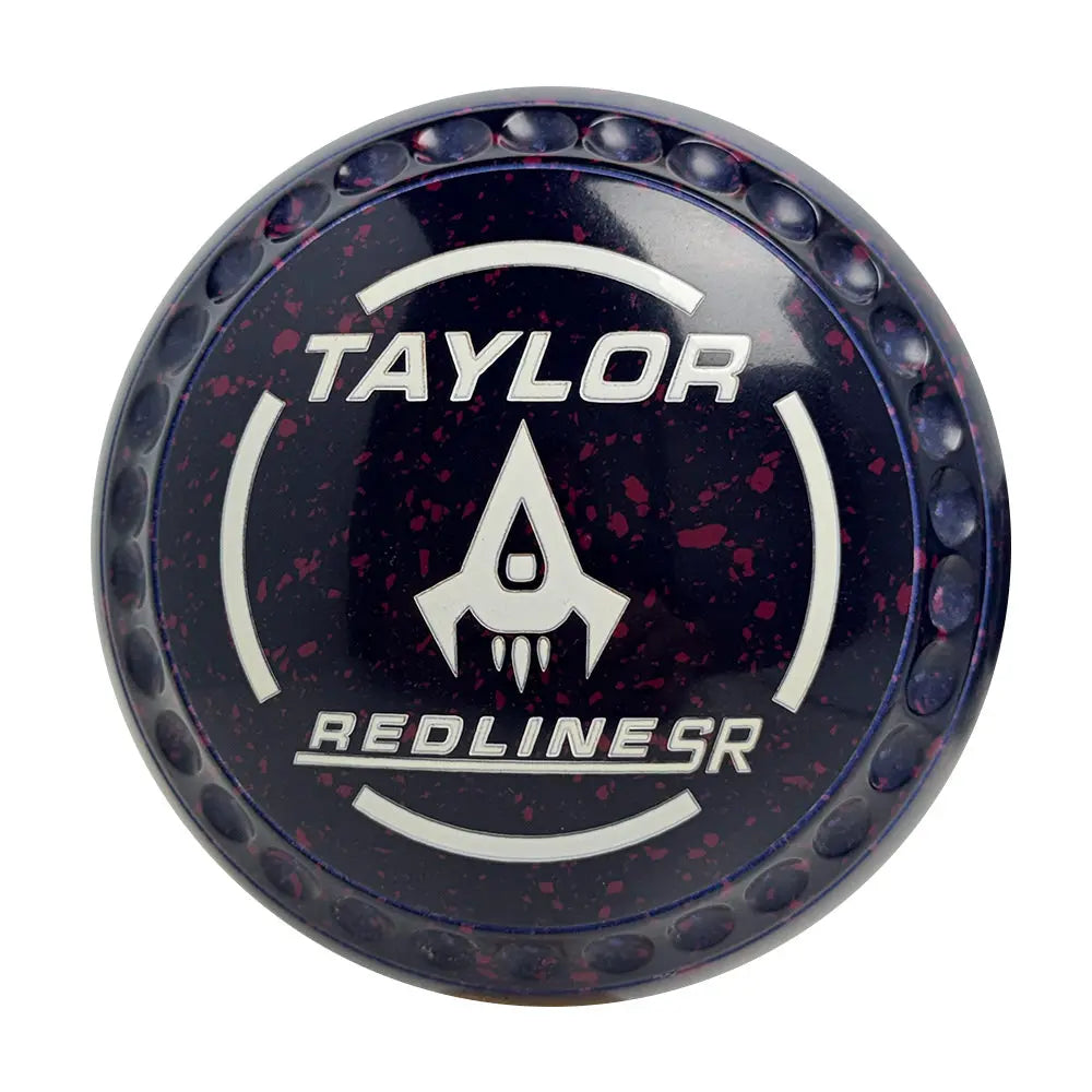 Taylor SR Lawn Bowls Size 1 Heavy Gripped Dark Blue/Magenta - HAD6207A - Bowls City