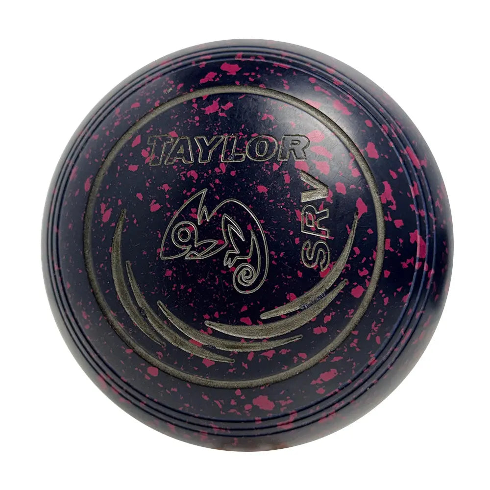 Taylor (Pre-Owned) SRV Lawn Bowls 4 Heavy Non-Gripped Dark Blue/Magenta - HN348792 Taylor