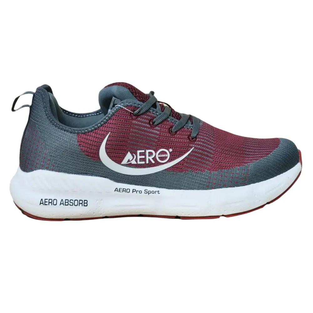 Aero Bowls Utopia Mens Lawn Bowls Shoe - Burgundy - Bowls City