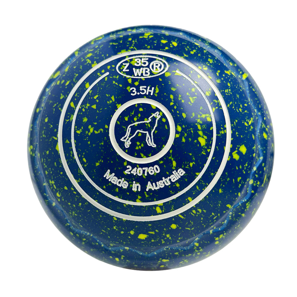 Aero Optima Lawn Bowls 3.5 Heavy Z-Scoop Opal - 240760