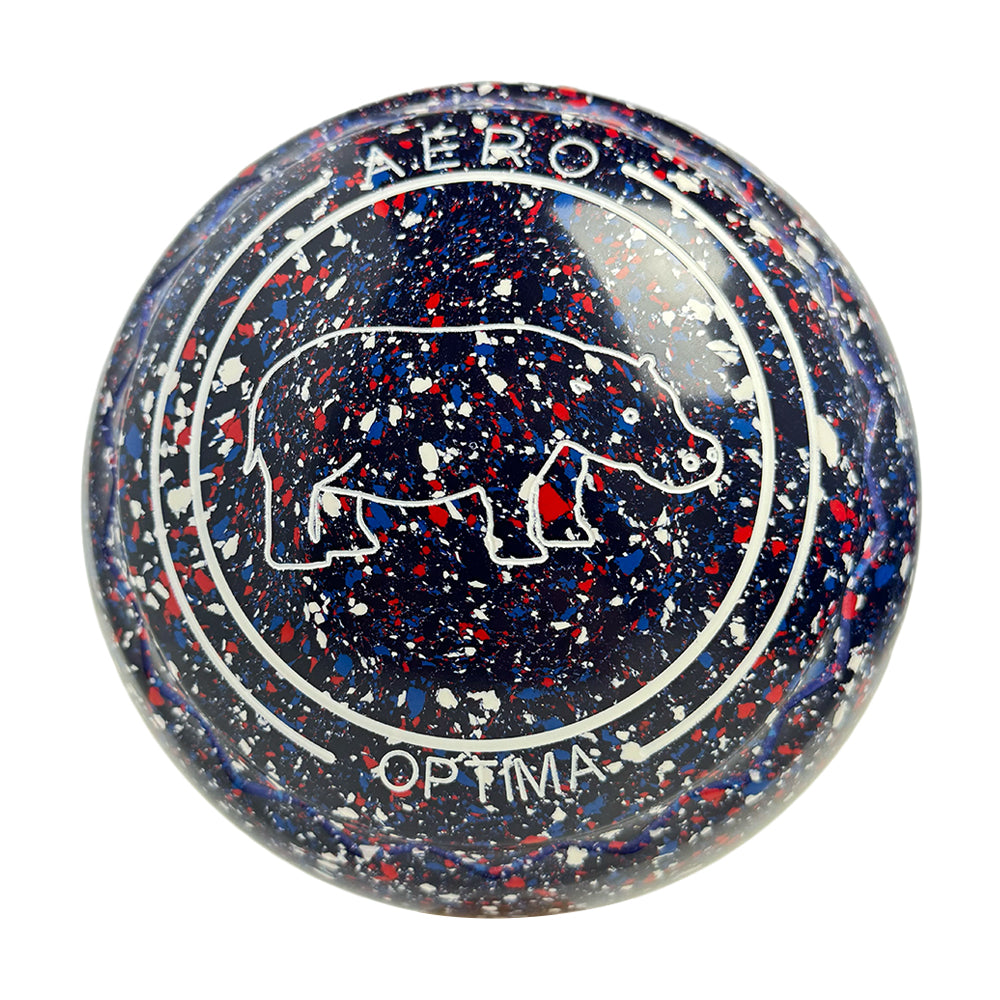 Aero Optima Lawn Bowls 4 Heavy Z-Scoop Galaxy - 264117