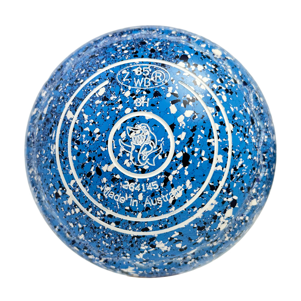 Aero Optima Lawn Bowls 3 Heavy Z-Scoop Sharks - 264145
