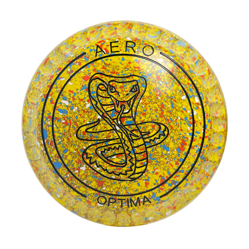Aero Optima Lawn Bowls 3.5 Heavy Enhance Grip Nugget - 264147