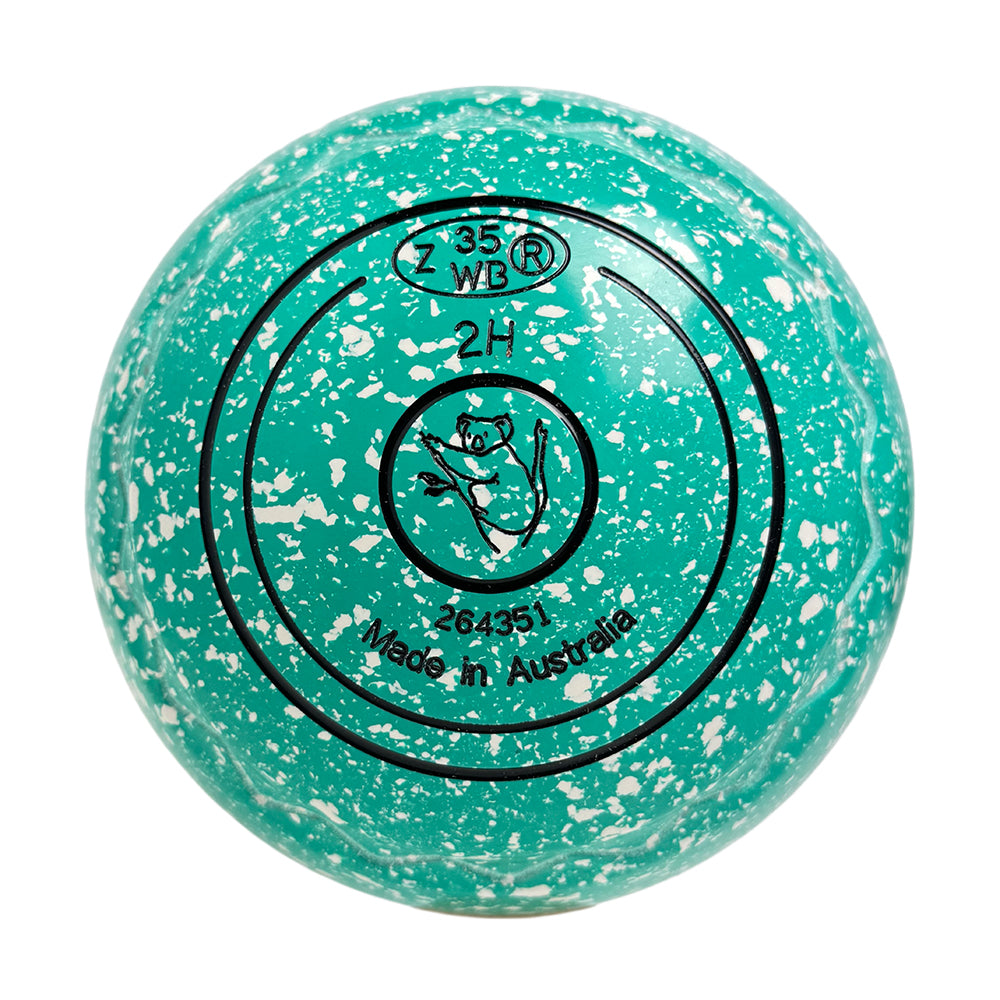 Aero Optima Lawn Bowls 2 Heavy Z-ScoopTiffany - 264351