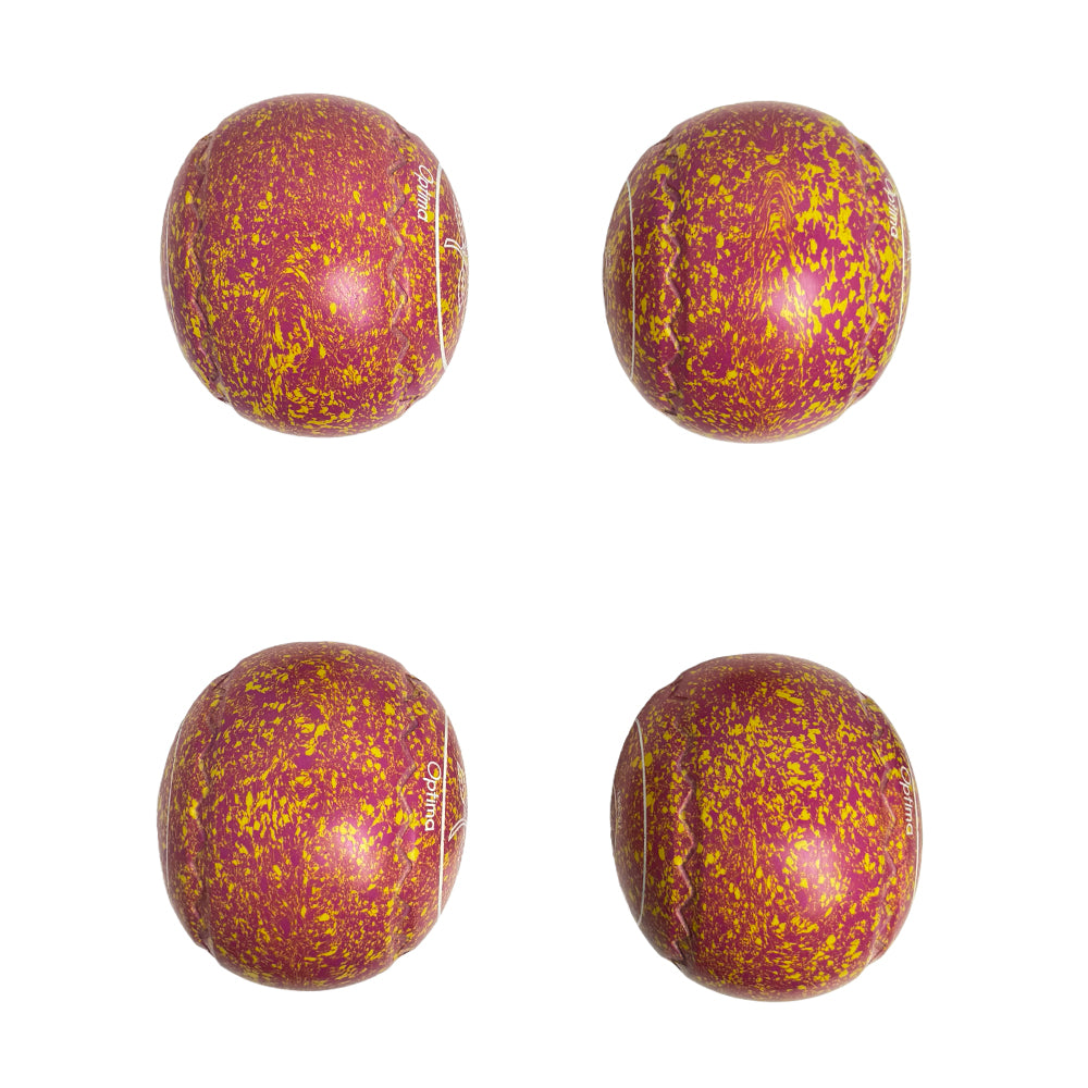 Aero (Pre-Owned) Optima Lawn Bowls 0.5 Heavy Z-Scoop Magenta/Yellow Speckle -193667