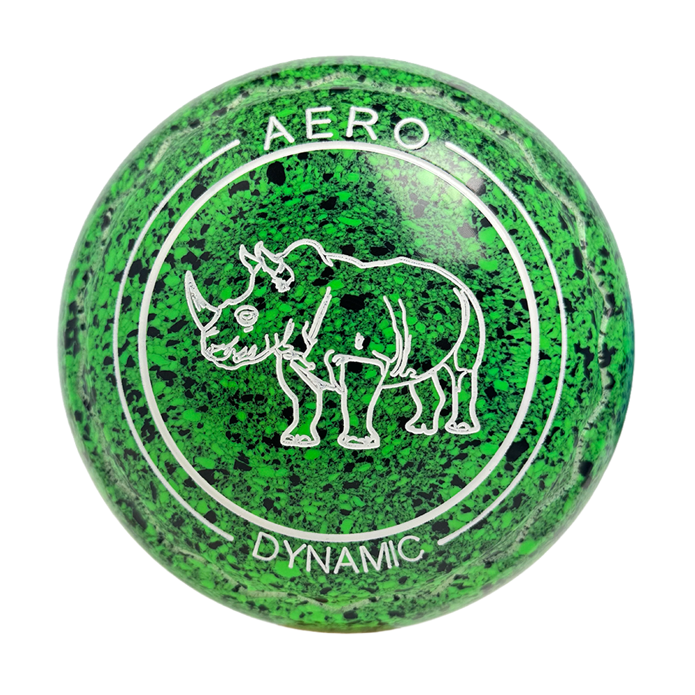 Aero Dynamic Lawn Bowls 4 Heavy Z-Scoop Moss - 239792