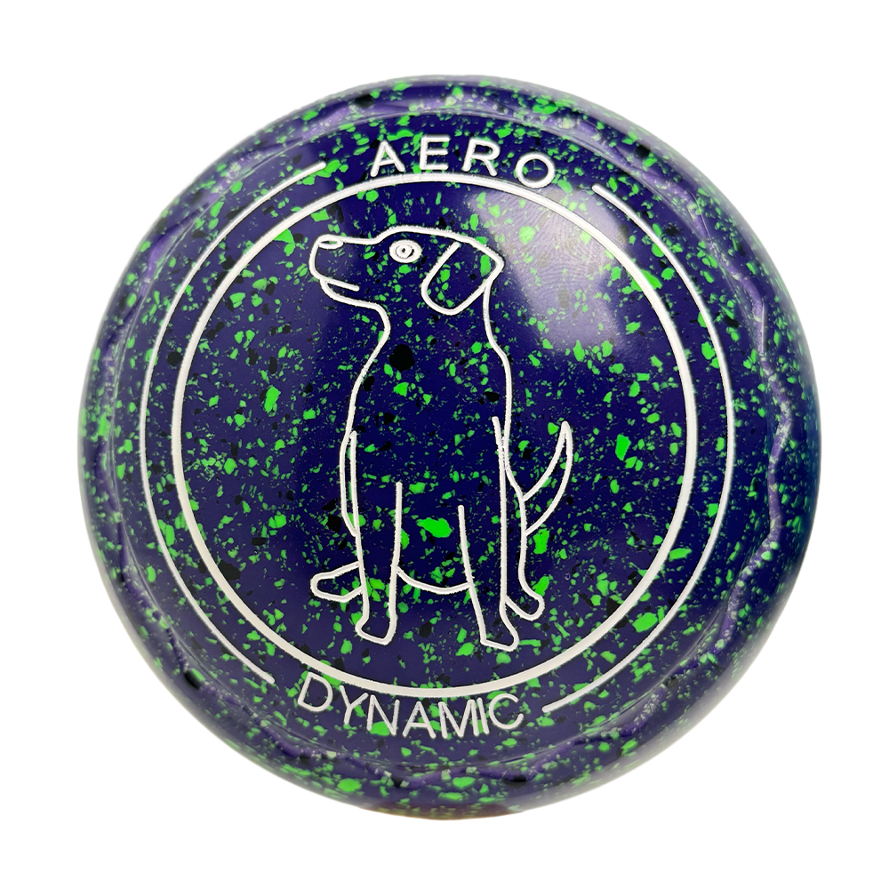 Aero Dynamic Lawn Bowls 2 Heavy Z-Scoop Blueberry - 239876