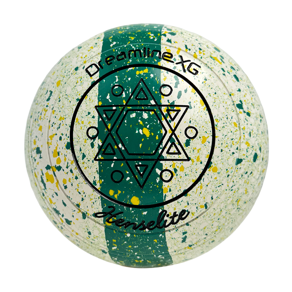 Henselite Dreamline XG Lawn Bowls Size 3 Heavy Non-Gripped - Australis Trilogy BE0-83