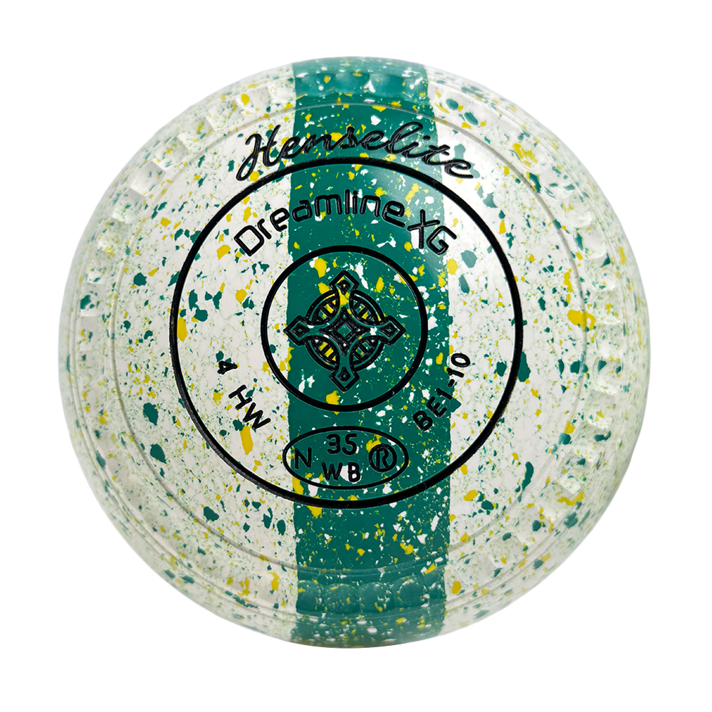 Henselite Dreamline XG Lawn Bowls Size 4 Heavy Gripped - Australis Trilogy BE1-10