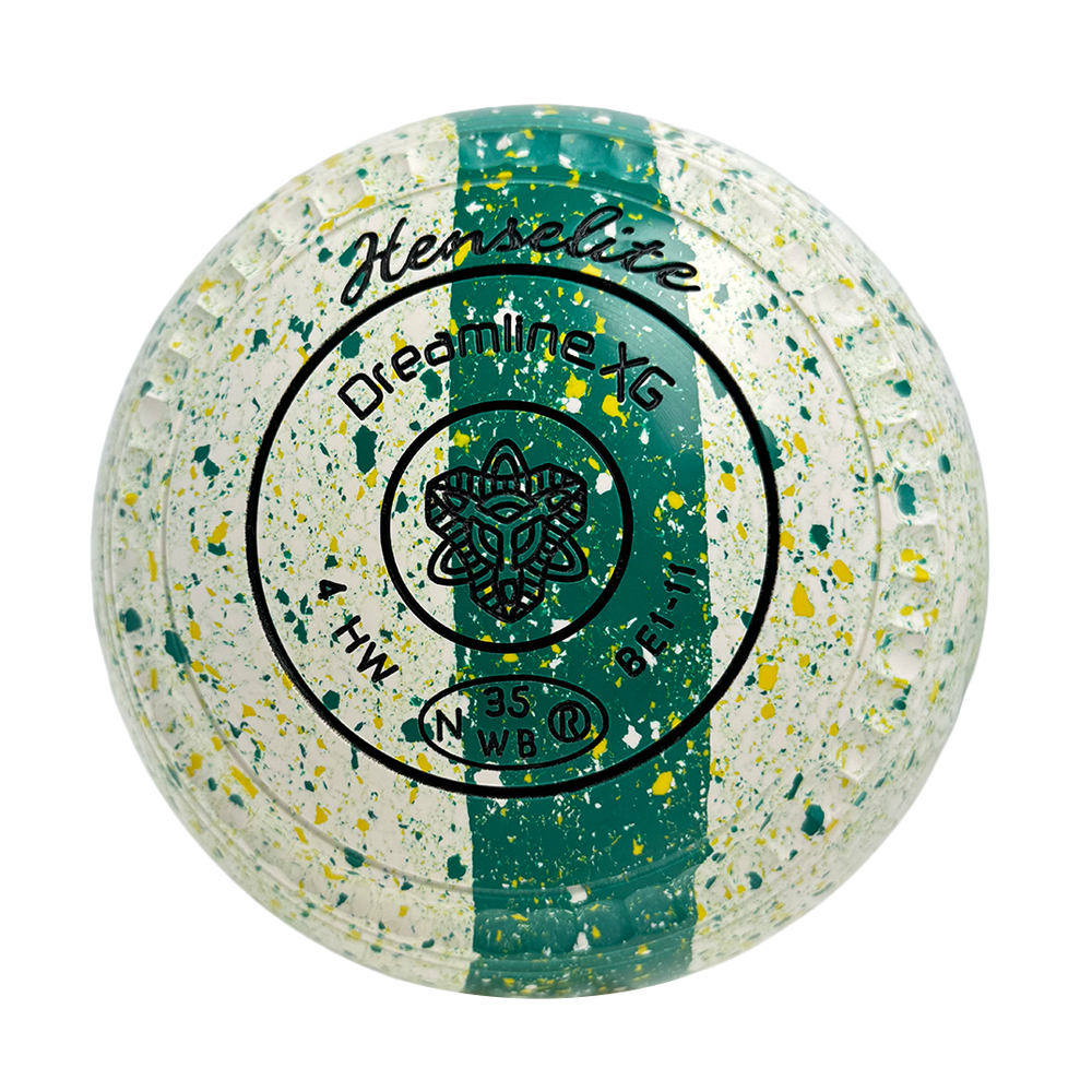 Henselite Dreamline XG Lawn Bowls Size 4 Heavy Gripped - Australis Trilogy BE1-11