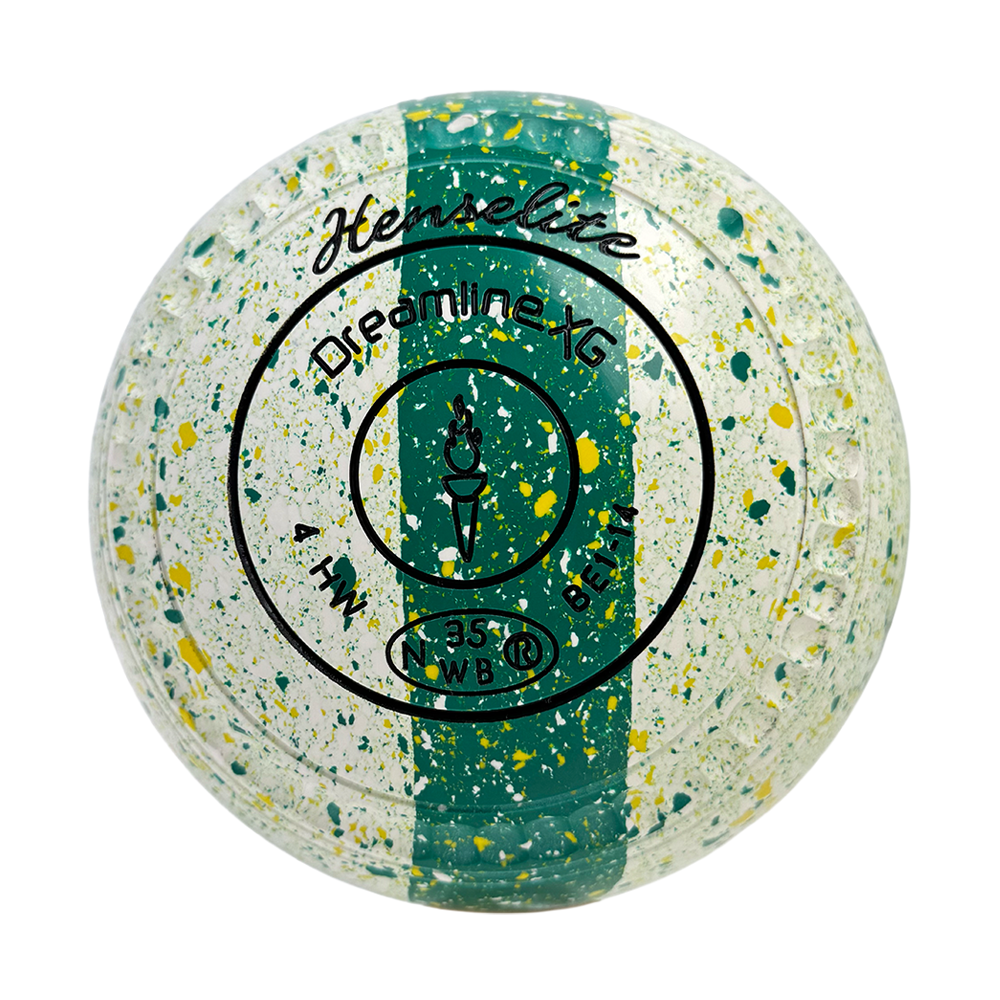 Henselite Dreamline XG Lawn Bowls Size 4 Heavy Gripped - Australis Trilogy BE1-14