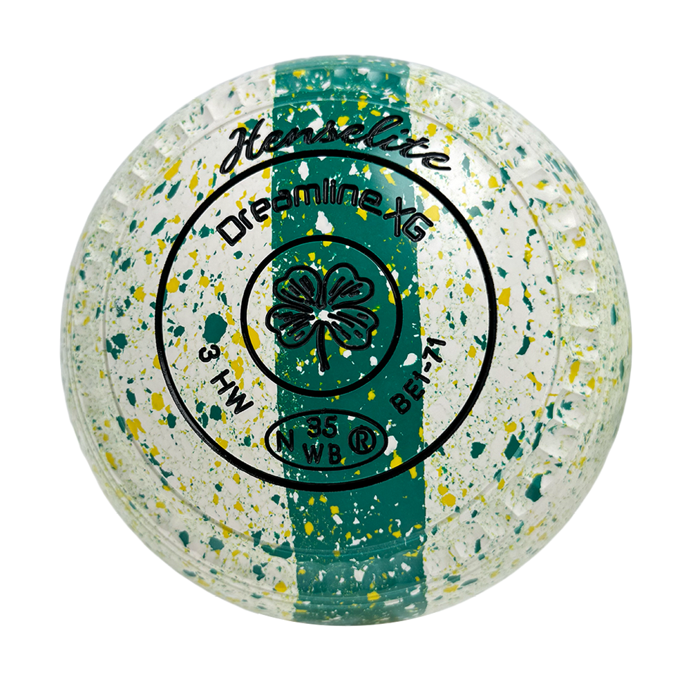 Henselite Dreamline XG Lawn Bowls Size 3 Heavy Gripped - Australis Trilogy BE1-71