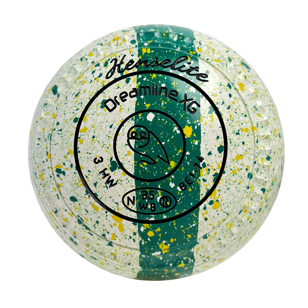 Henselite Dreamline XG Lawn Bowls Size 3 Heavy Gripped - Australis Trilogy BE1-74