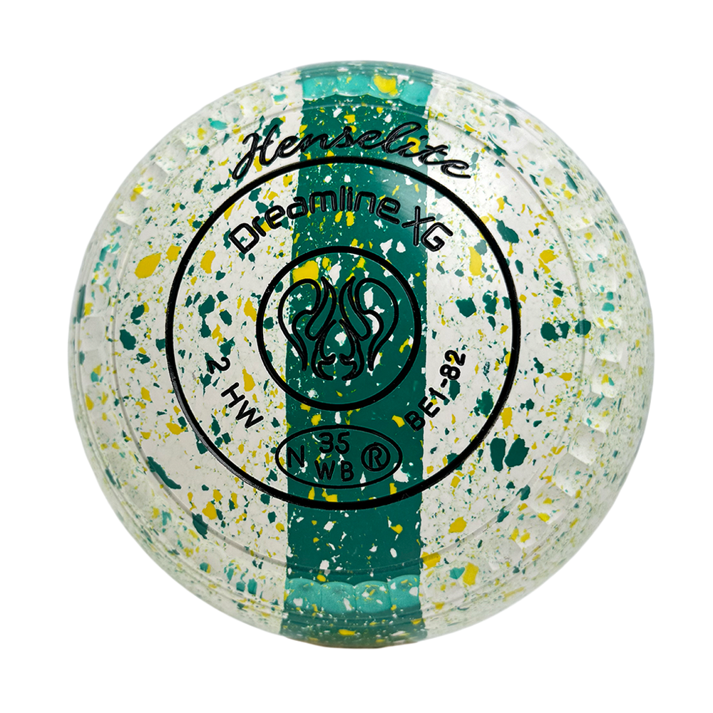 Henselite Dreamline XG Lawn Bowls Size 2 Heavy Gripped - Australis Trilogy - BE1-82