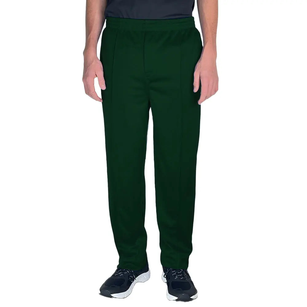 Bowlswear Australia Mens Comfortfit Pant BA Logo - Bottle Green - Bowls City