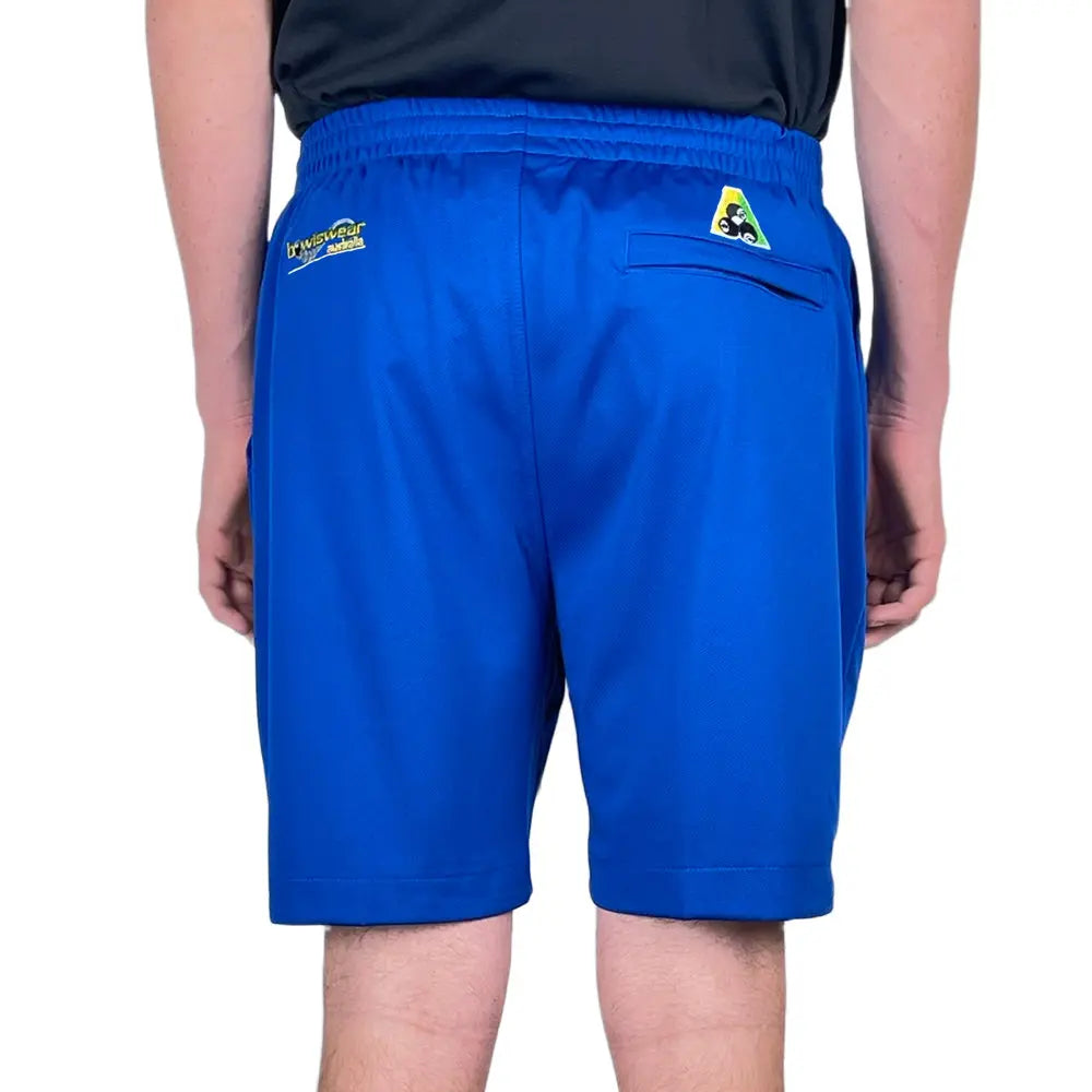 Bowlswear Australia Mens Comfortfit Short BA Logo - Royal Blue - Bowls City